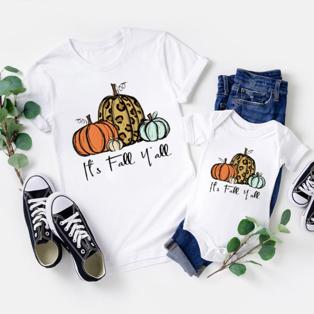 It's Fall Hall Halloween Family Matching Shirts