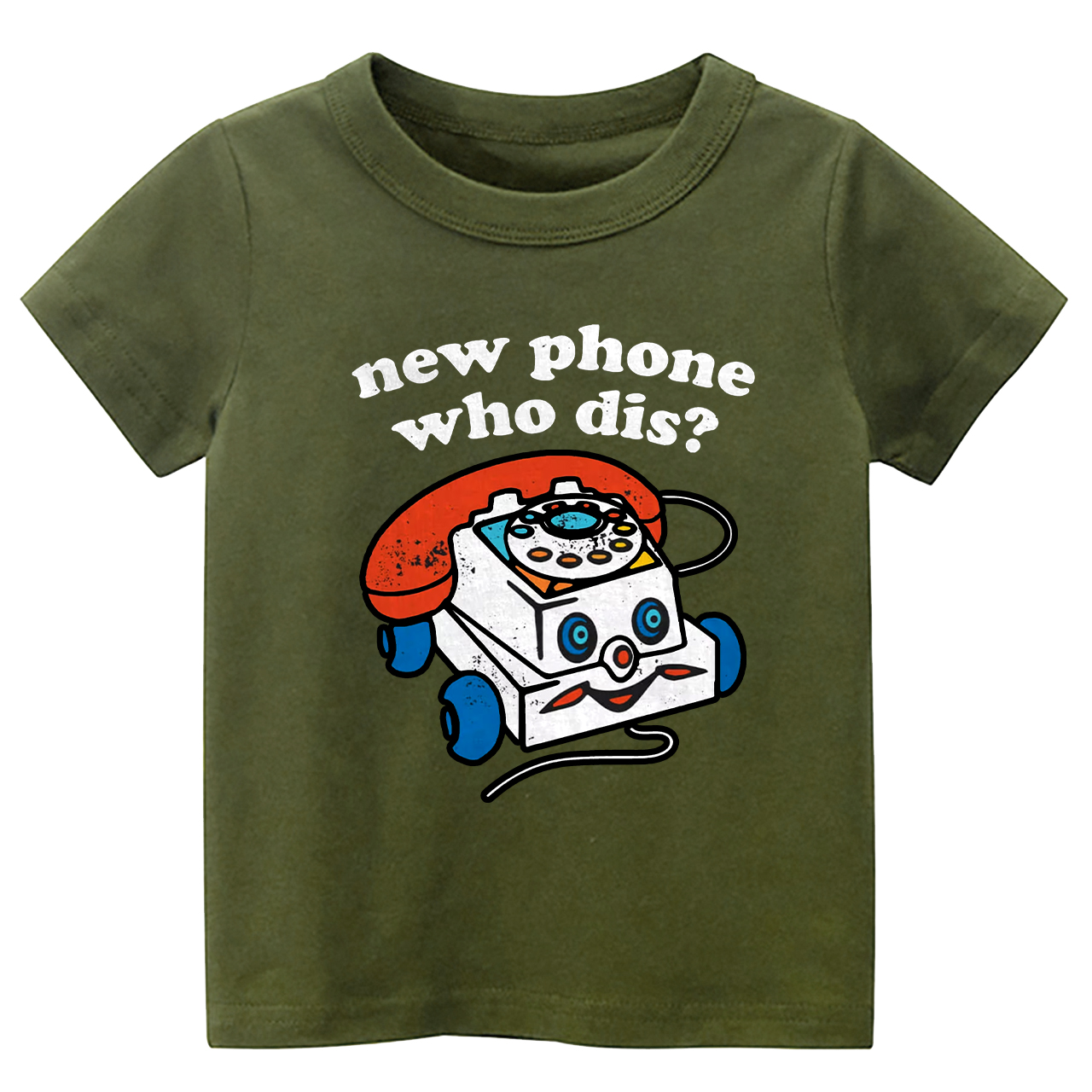 New Phone Who Dis Kids Shirt