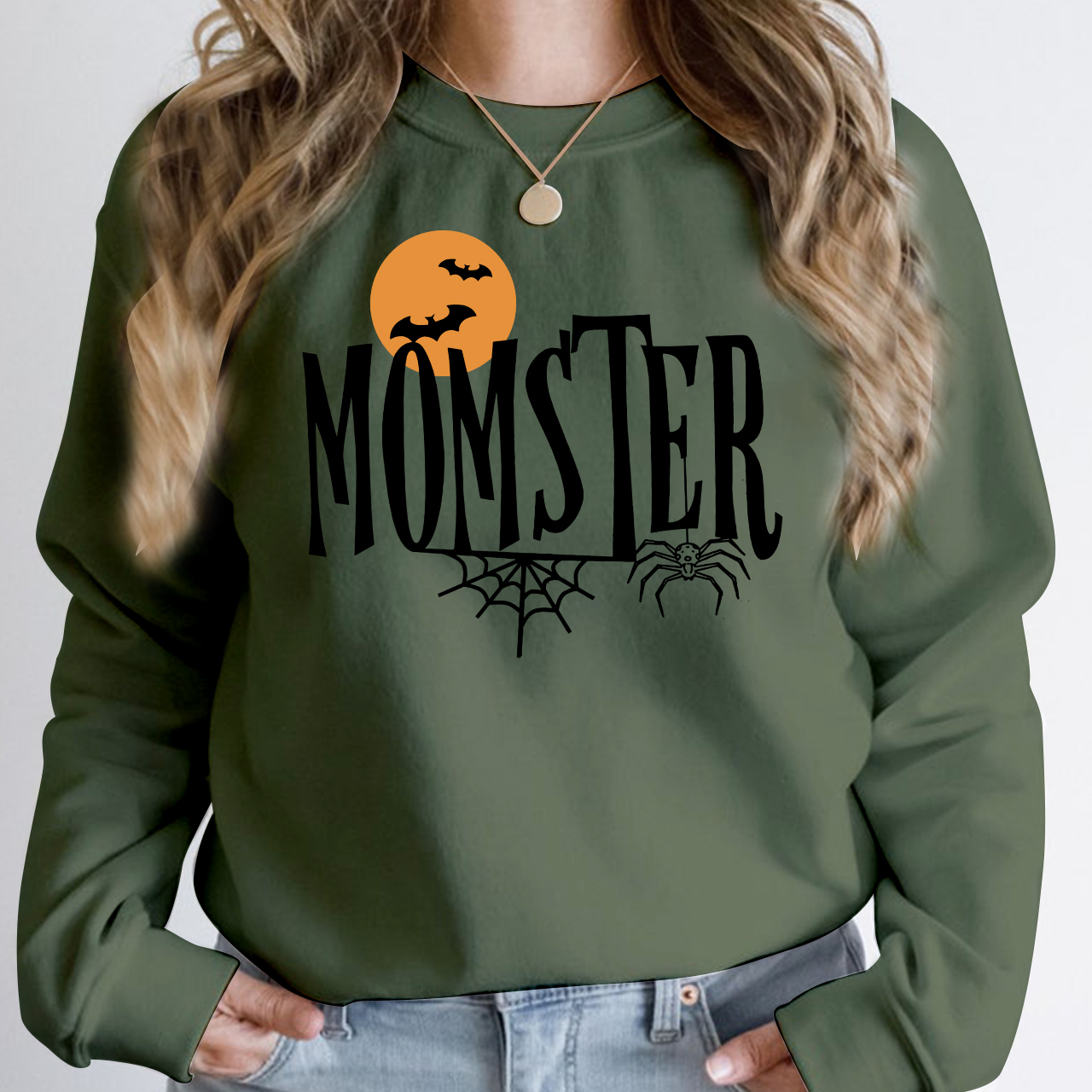 Momster Halloween Gift Sweatshirt