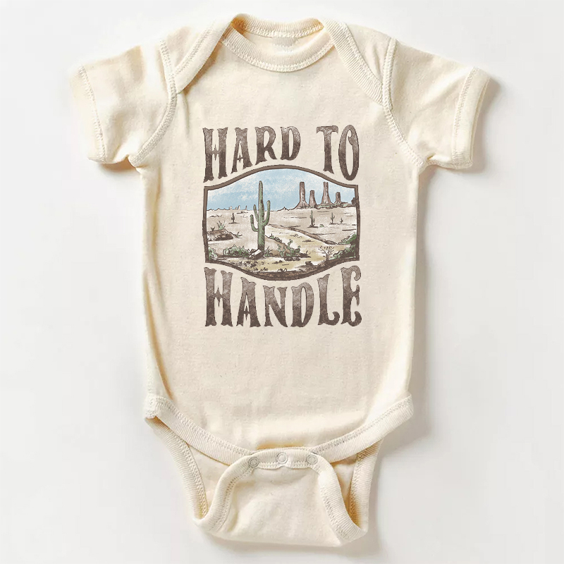 Hard To Handle Bodysuit For Baby