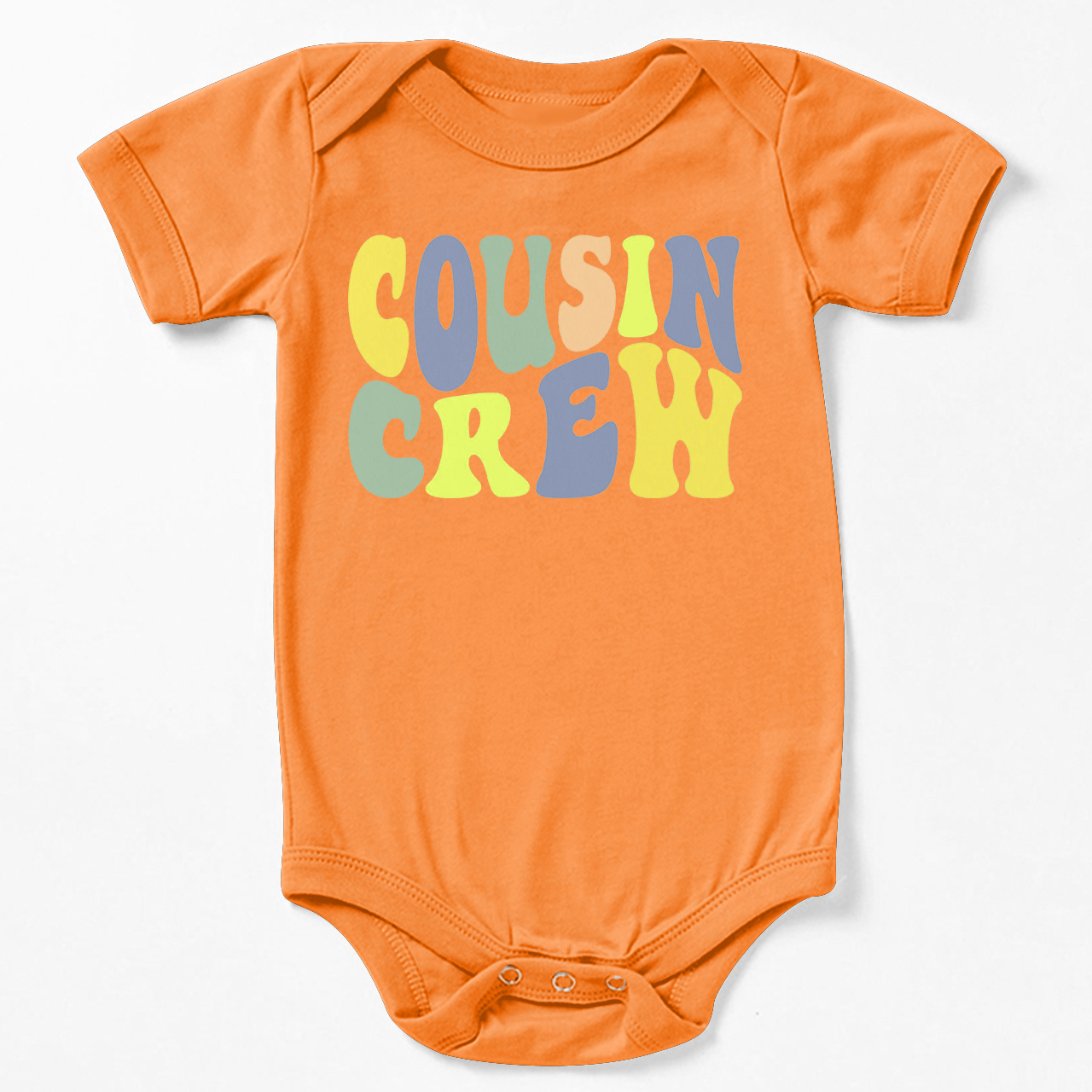 Retro Cousin Crew Bodysuit For Baby