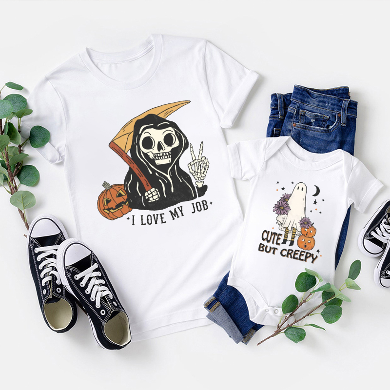 Family Group Halloween Party Tees