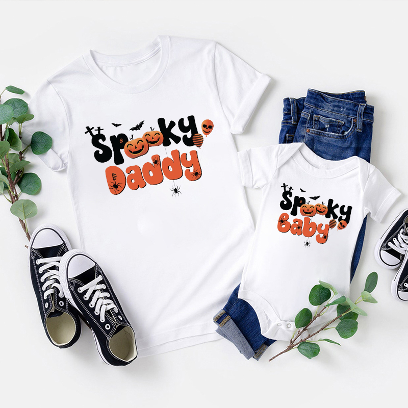 Spooky Family Happy Halloween Party T-Shirts
