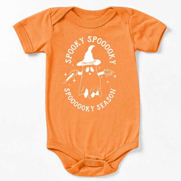 Halloween Spoooooky Season Bodysuit For Baby