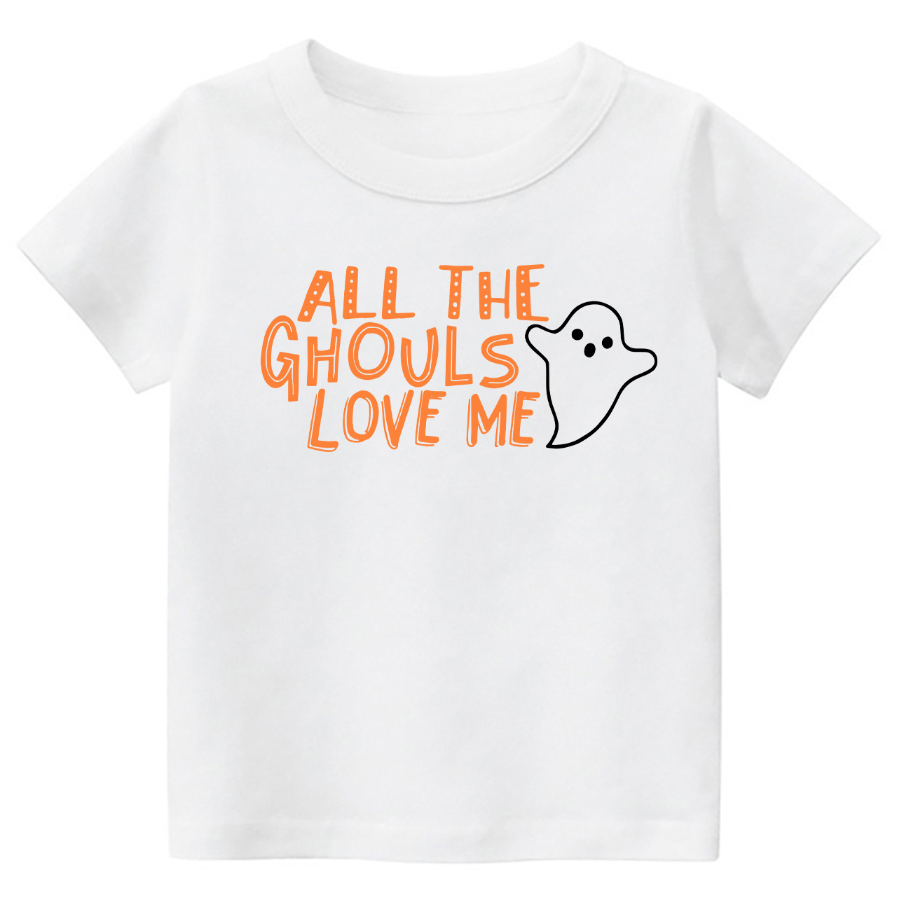 Halloween All The Ghouls Love Me Kids Shirt 