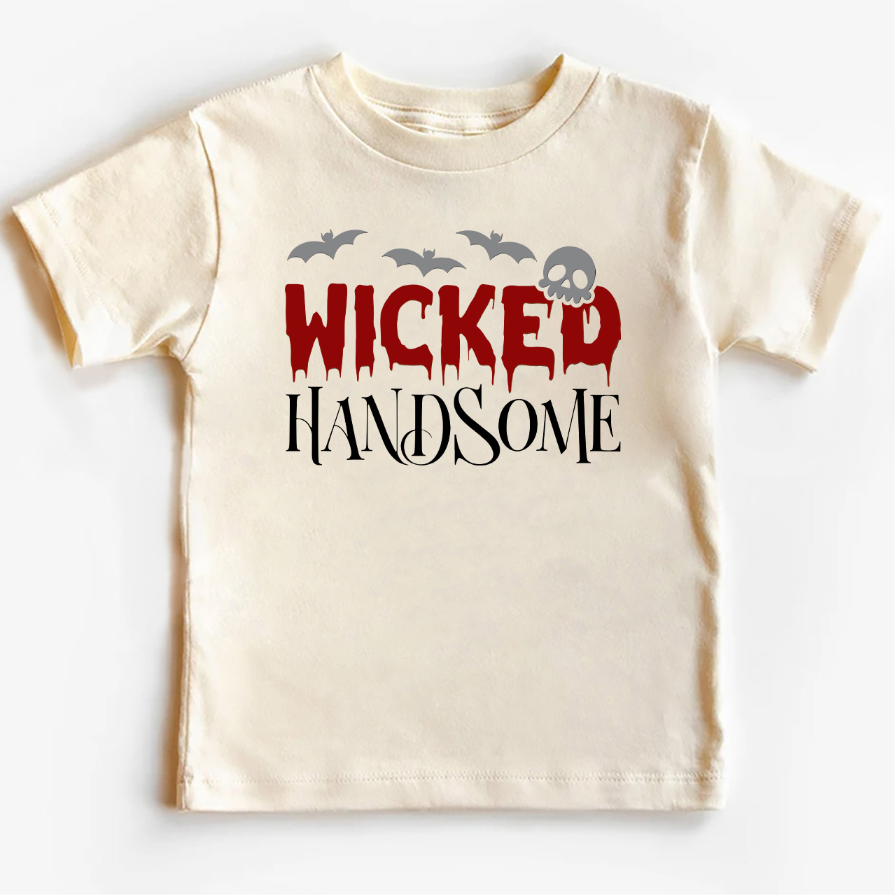 Halloween Wicked Handsome Kids Shirt 