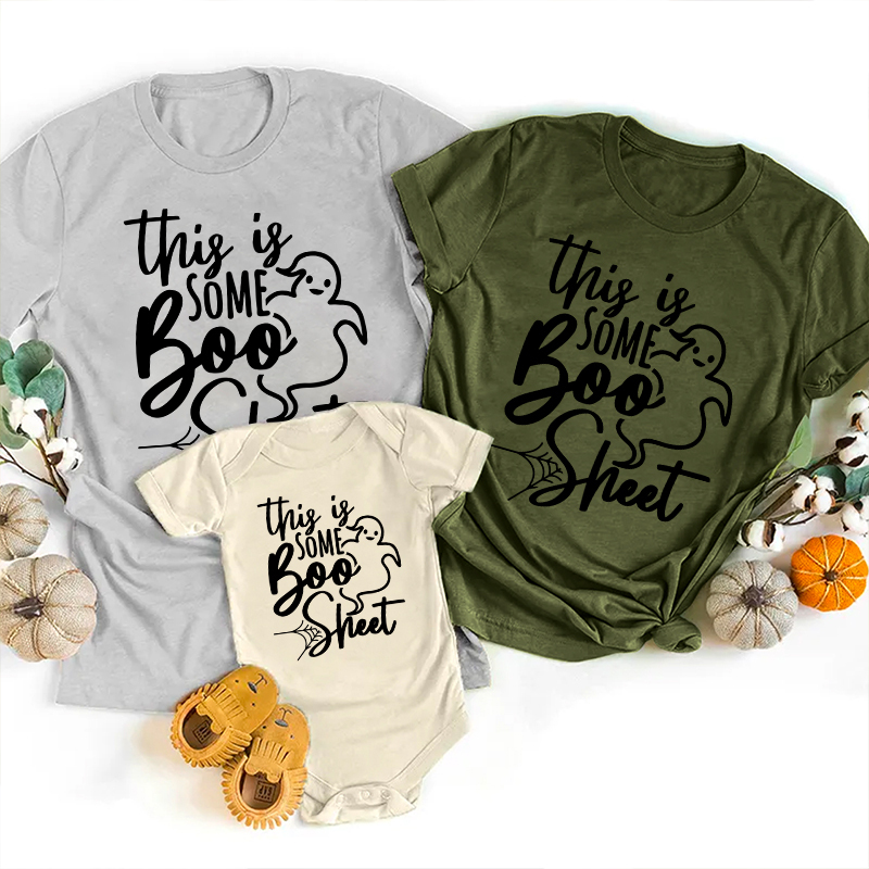 This Is Some Boom Sheet Halloween Matching Shirts