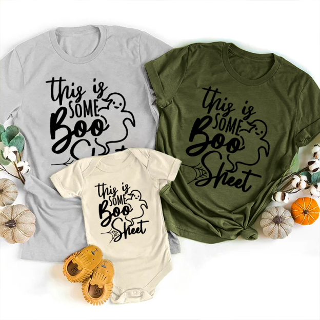 This Is Some Boom Sheet Halloween Matching Shirts