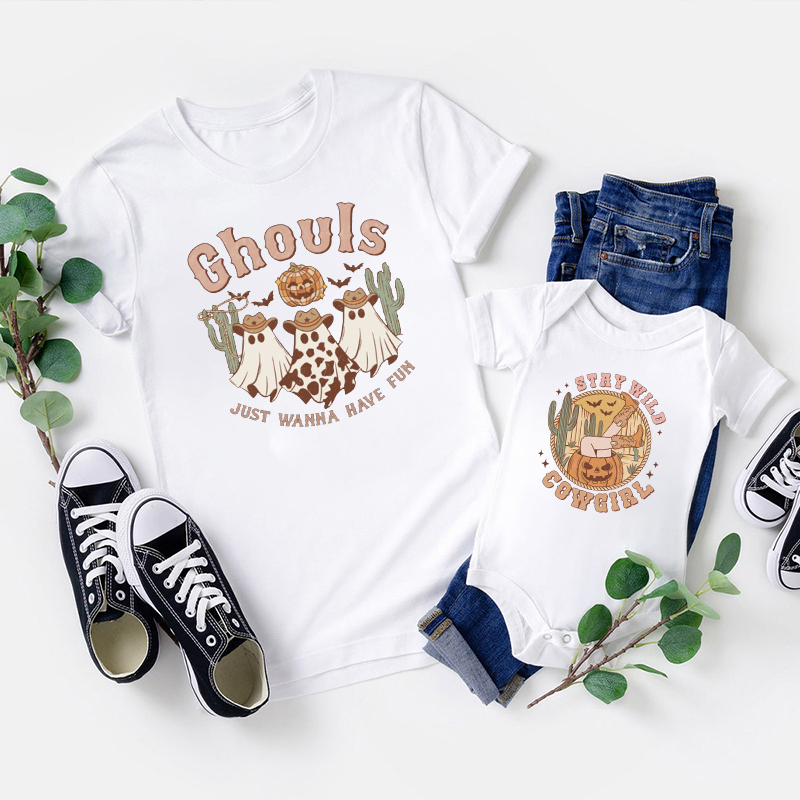 Spooky Halloween Family  Matching Shirts