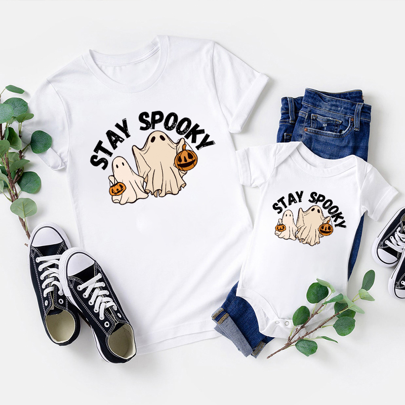 Stay Spooky Halloween Matching Shirts