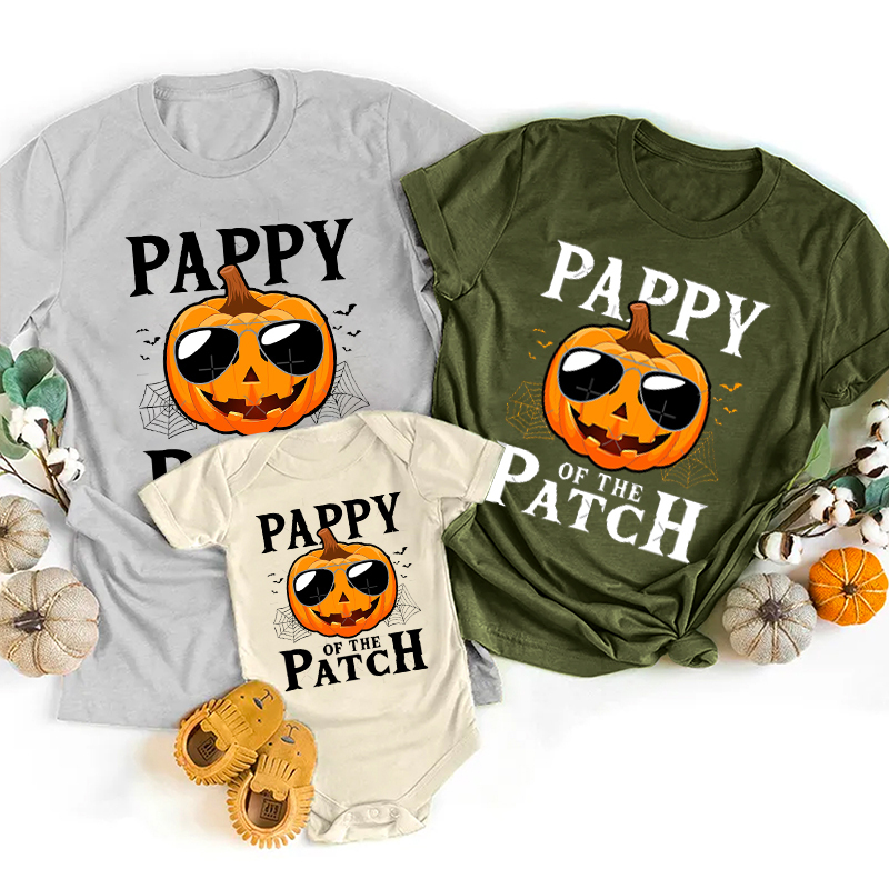 Pappy Of The Patch Halloween Matching Shirts