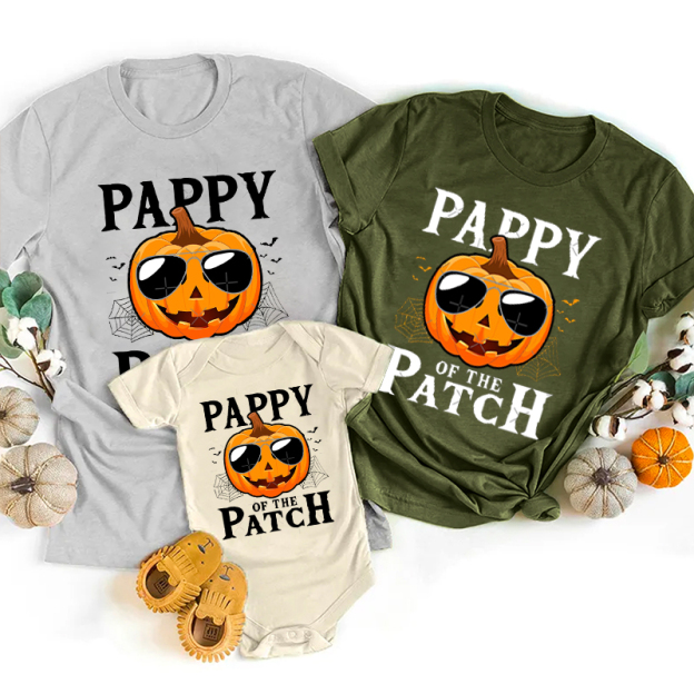 Pappy Of The Patch Halloween Matching Shirts