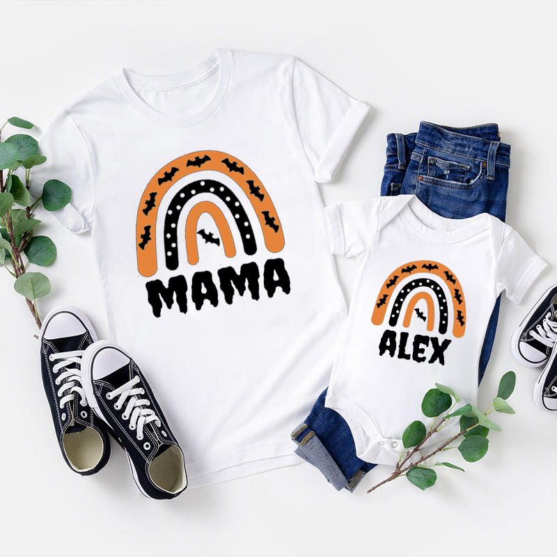 Rainbow Halloween Matching Shirts