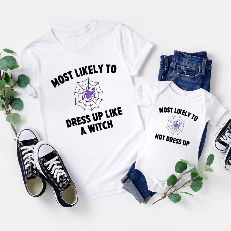 Most Likely To Personalized Halloween Matching Shirts