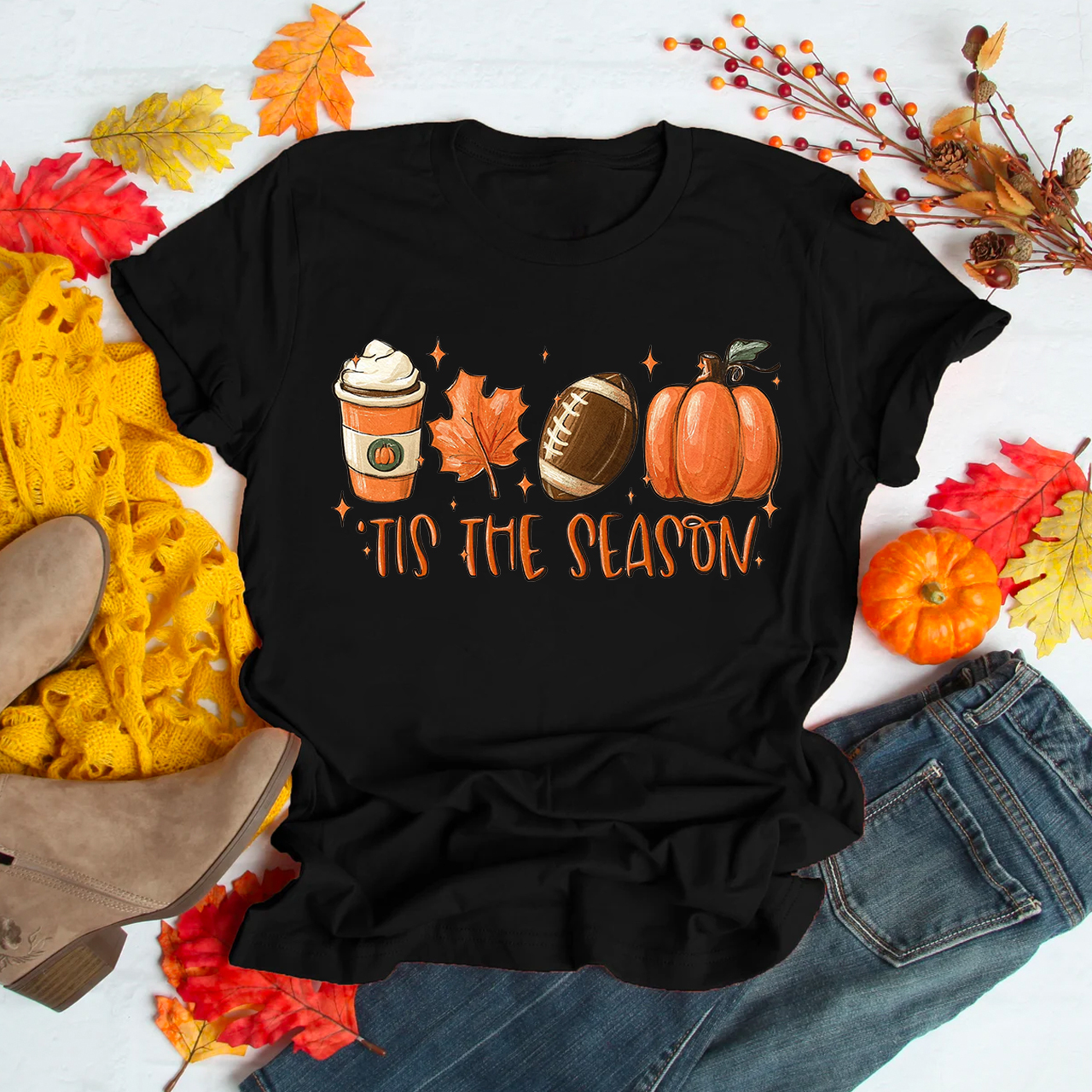 Tis The Season Fall Coffee Shirts