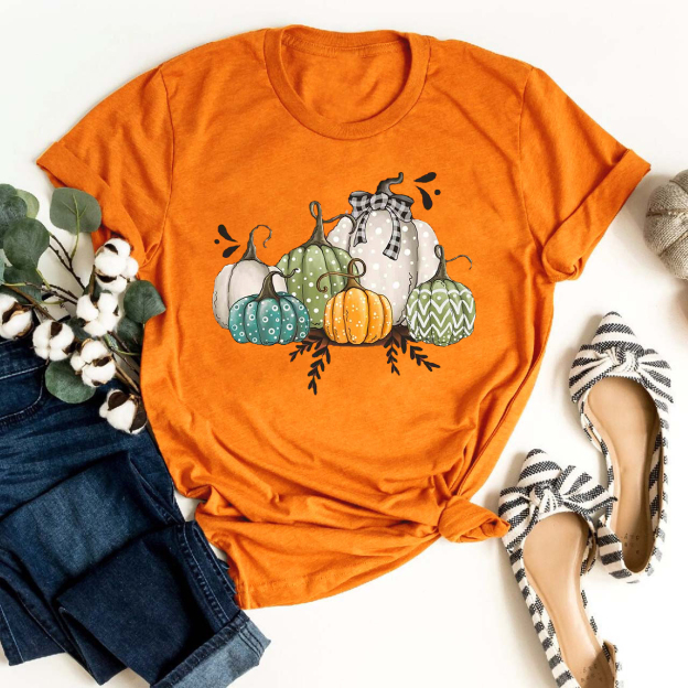 Beautiful Fall Pumpkin Shirts