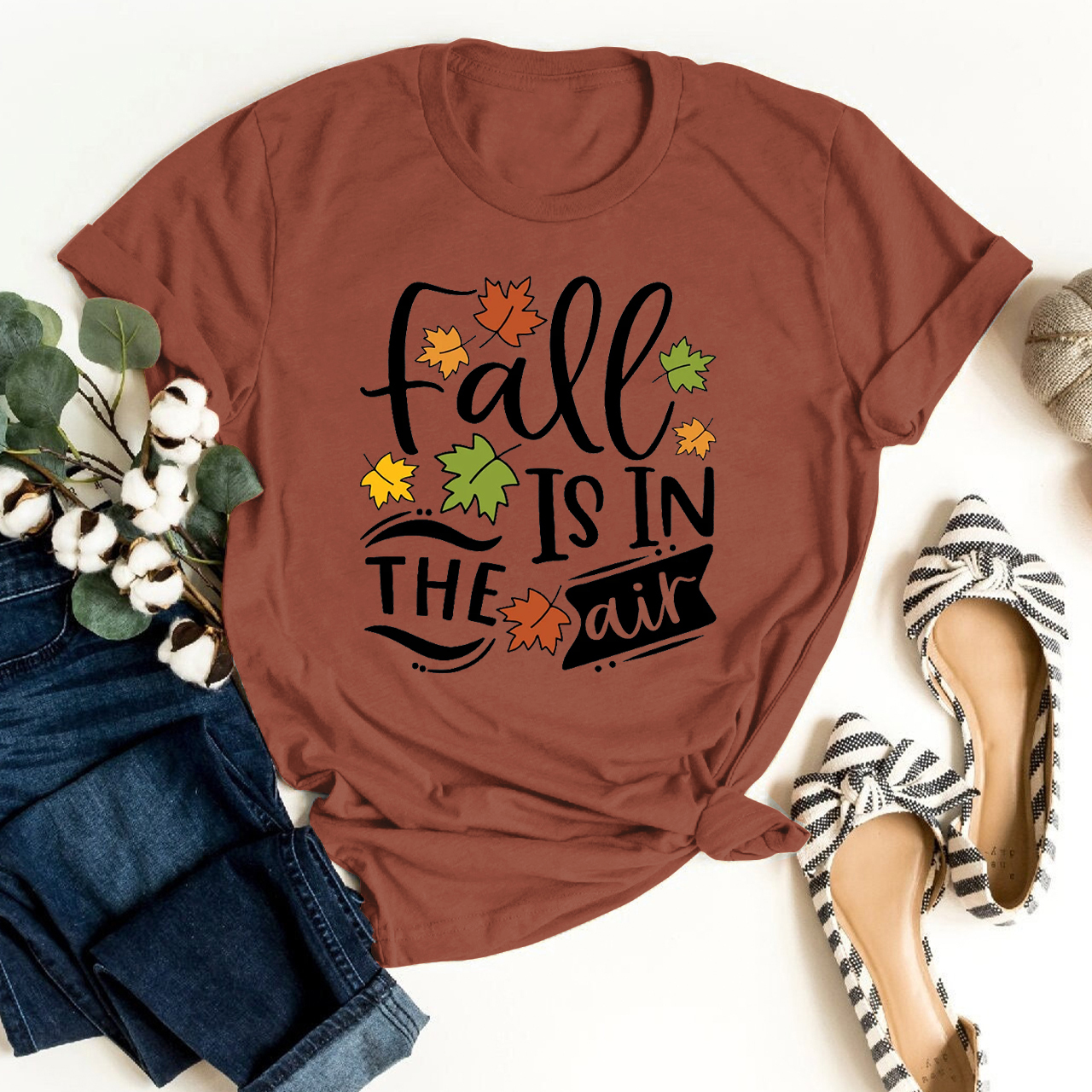 Fall Is In The Air Autumn Shirts