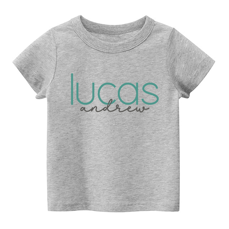 Personalized Name Kids Shirt