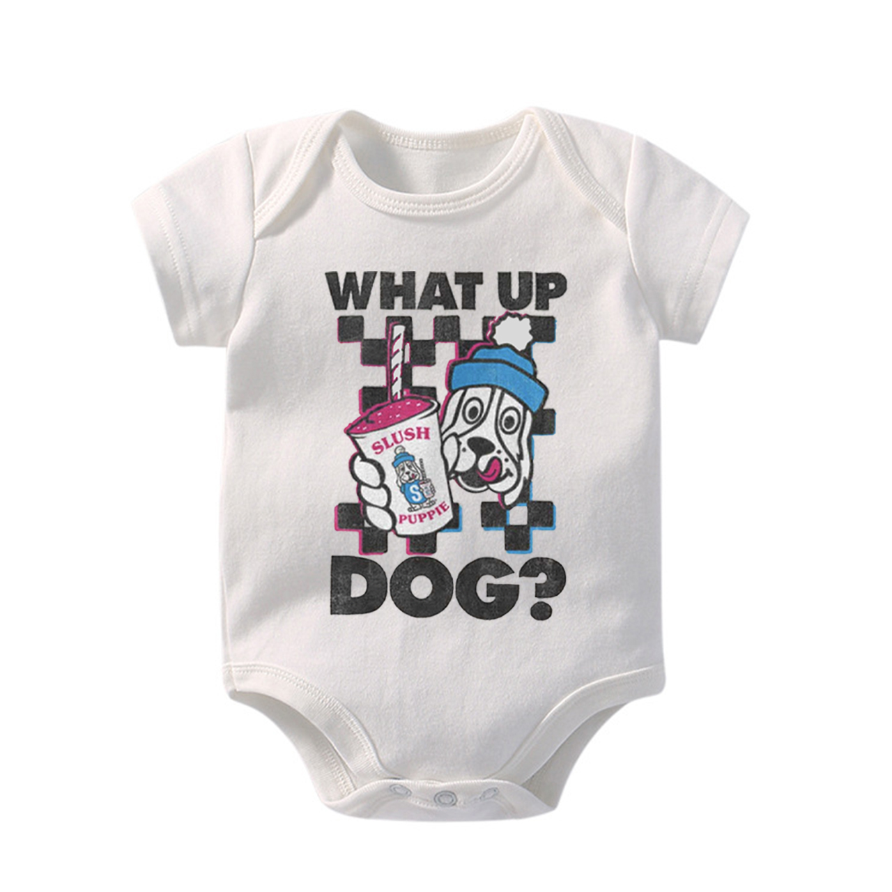 What Up Dog  Bodysuit For Baby
