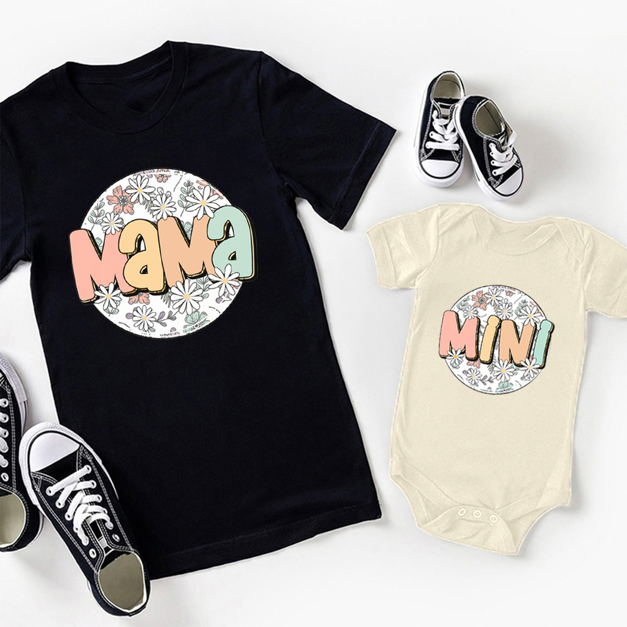 New Mom Gift Mama And Mini Matching Shirt