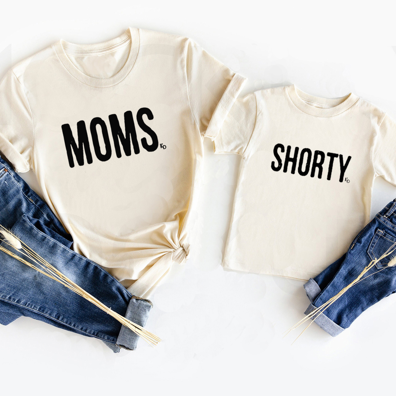 Mom & Shorty Matching Tees For Mother's Day