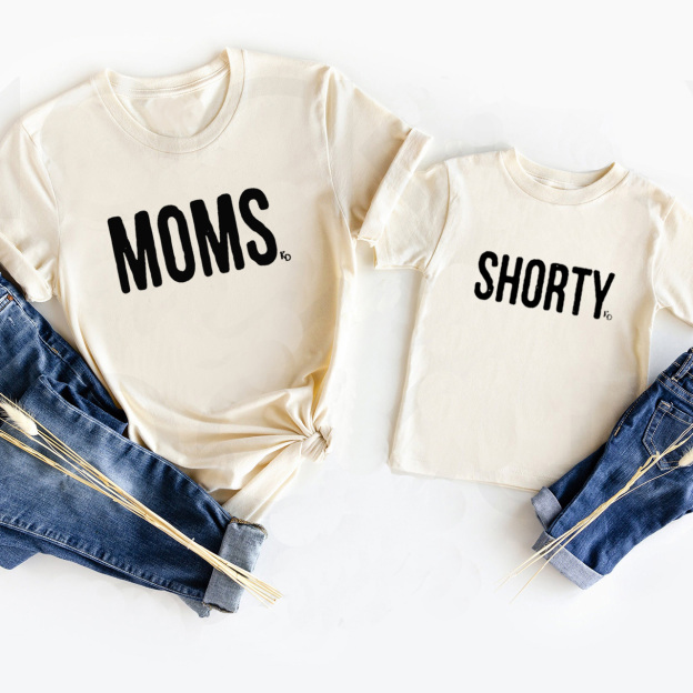 Mom & Shorty Matching Tees For Mother's Day