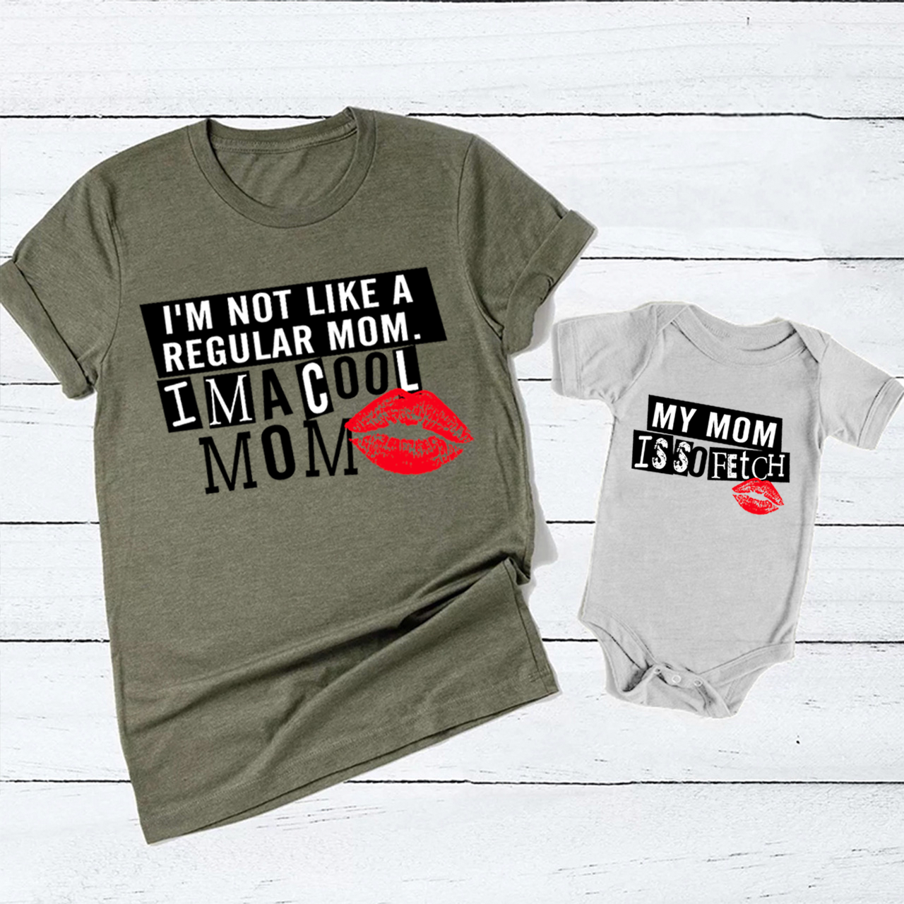 My Mom Is So Fetch-Mom and Me Matching T-Shirt