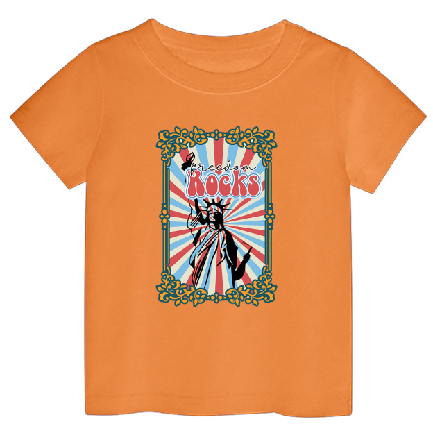 Freedom Rocks Independence Day Toddler Tees
