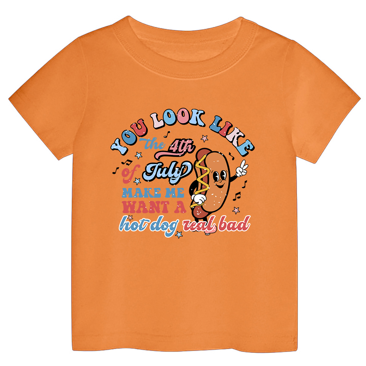 You Look Like The 4 Of July Toddler Tees