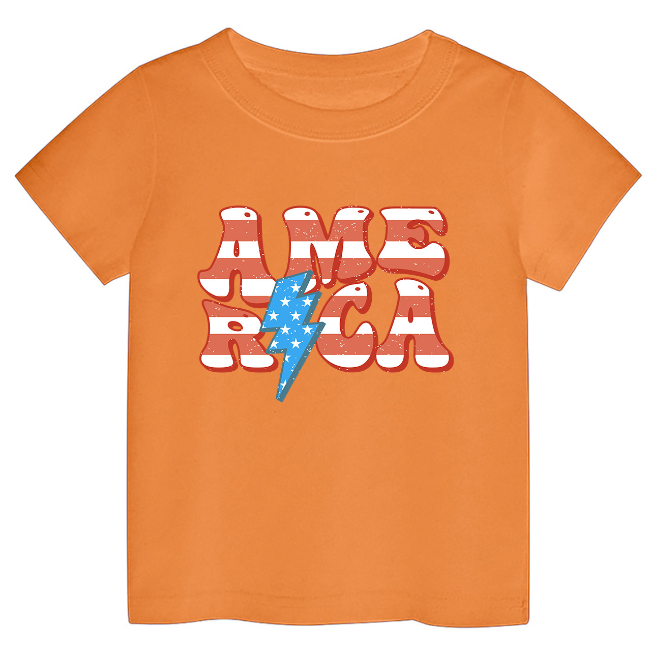 American Independence Day Retro Toddler Tees