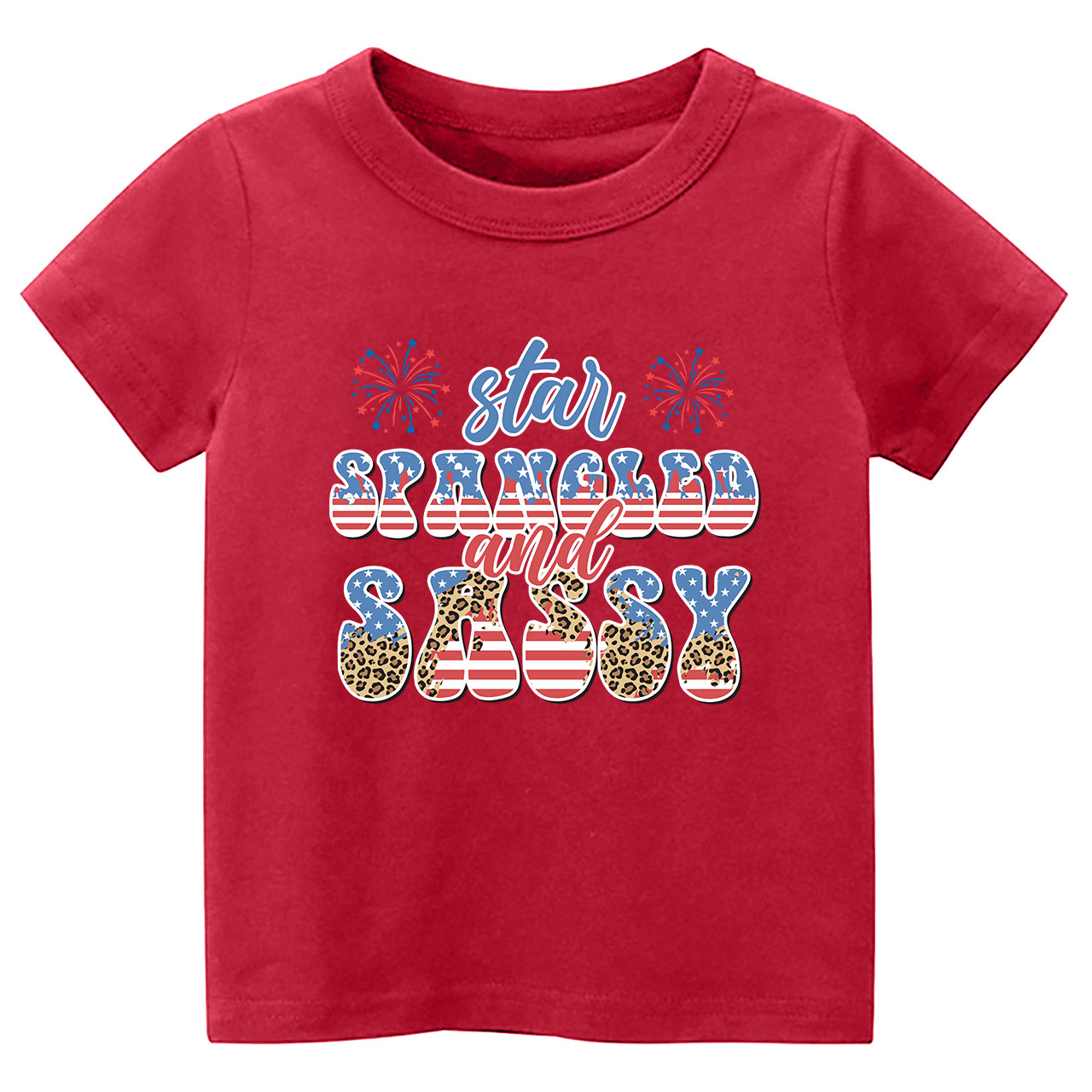 Star Spangled And Sassy Retro Toddler Tees