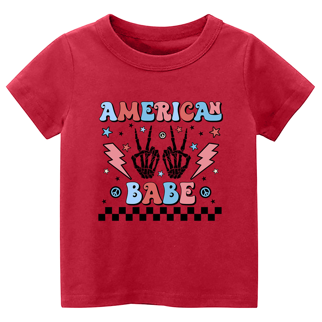 Retro American Baby Toddler Tees