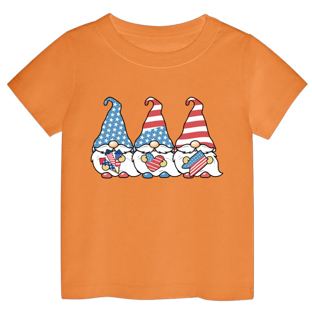 4th Of July Gnome Toddler Tees