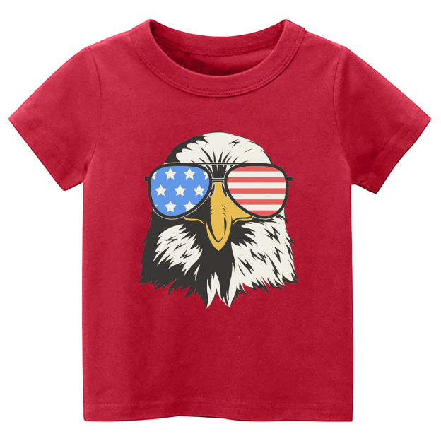 Patriotic 4th Of July Eagle Toddler Tees