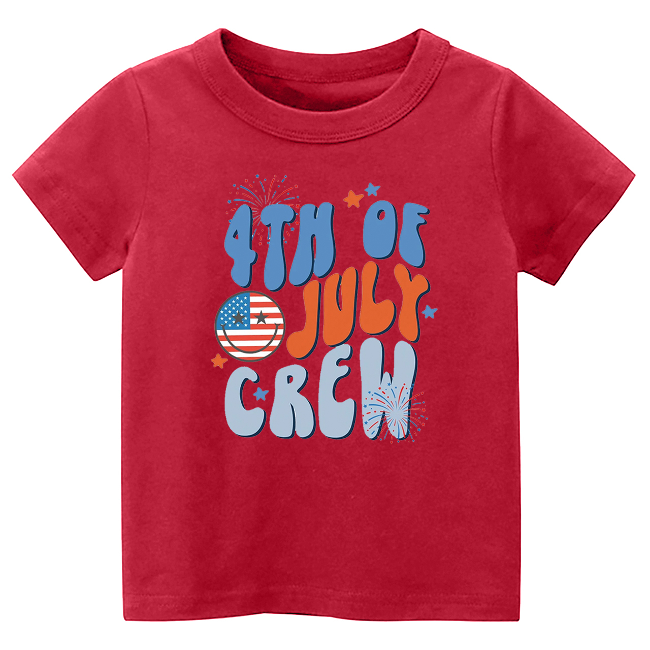 Groovy 4th of July Crew Toddler Tees
