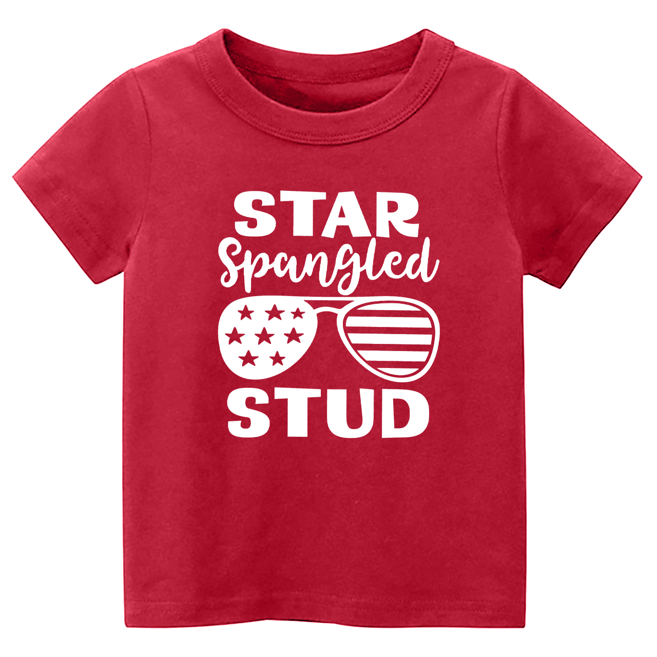 Star Spangled Stud Toddler Tees