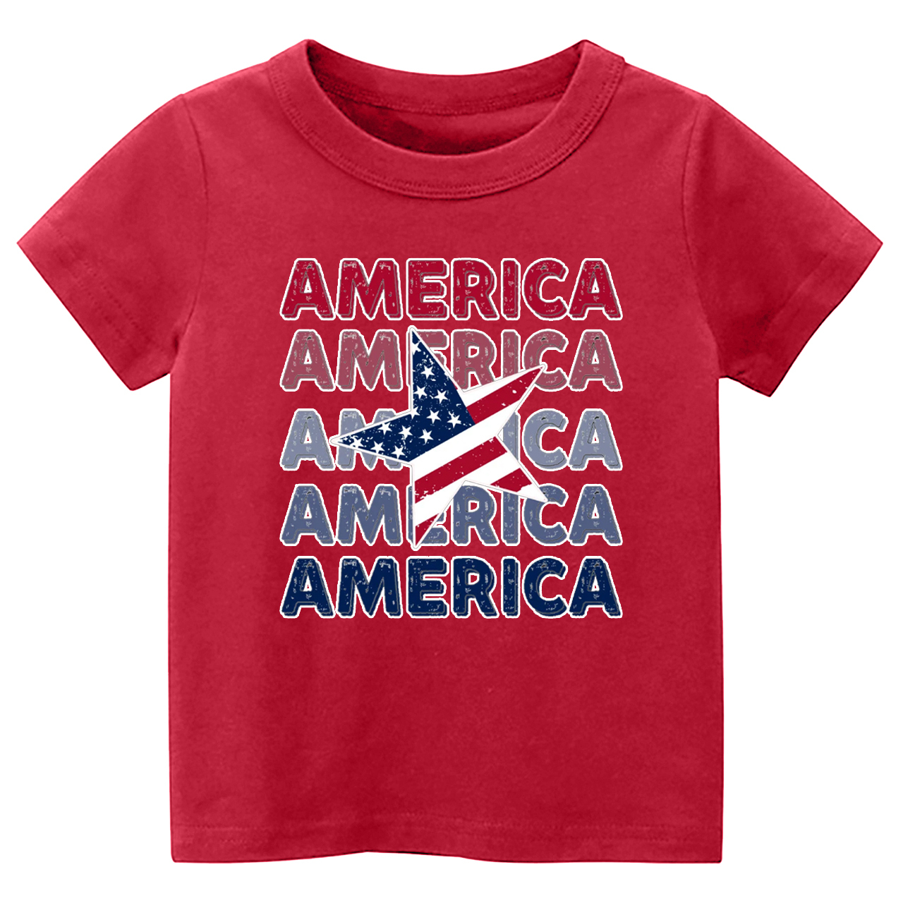 Retro 4th Of July America Shirts For Kids