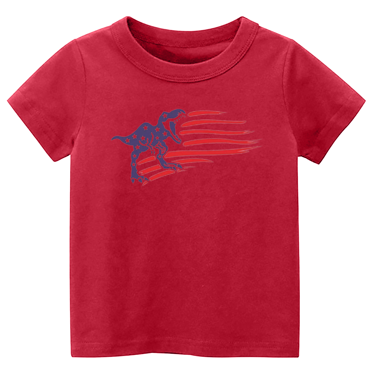 Patriotic Dinosaur Toddler Tees