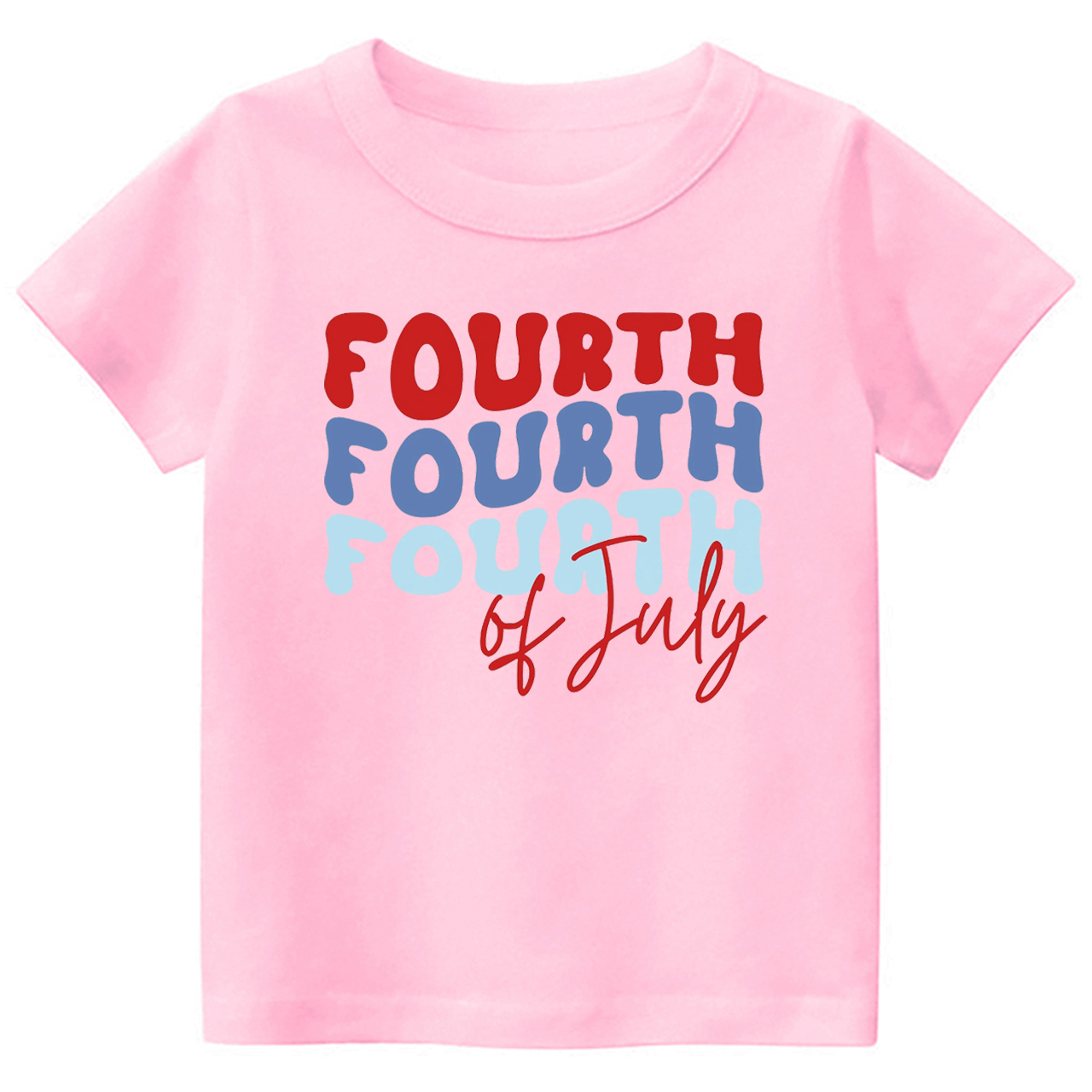 Groovy America 4th Of July Toddler Tees