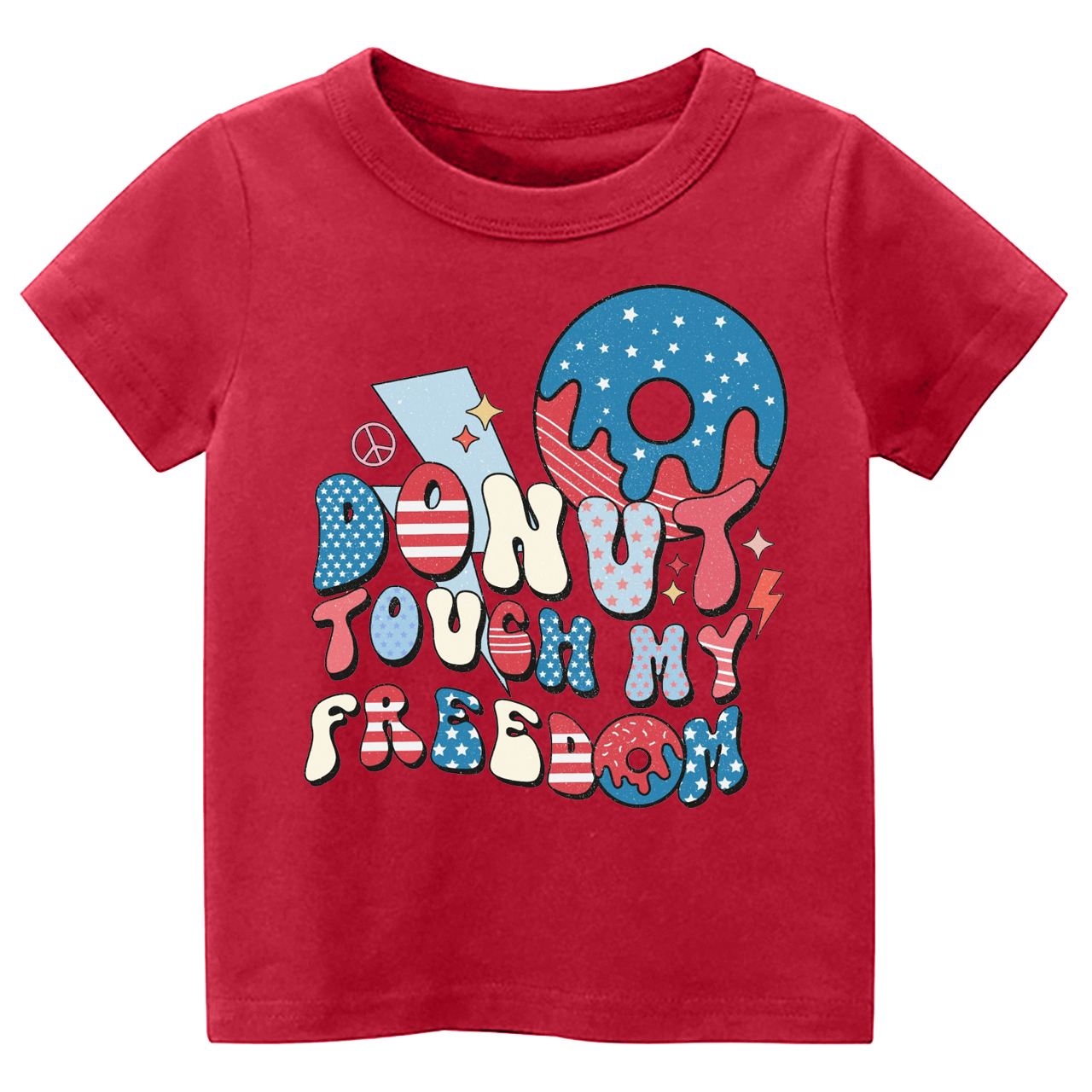 Donut Touch My Freedom Toddler Tee