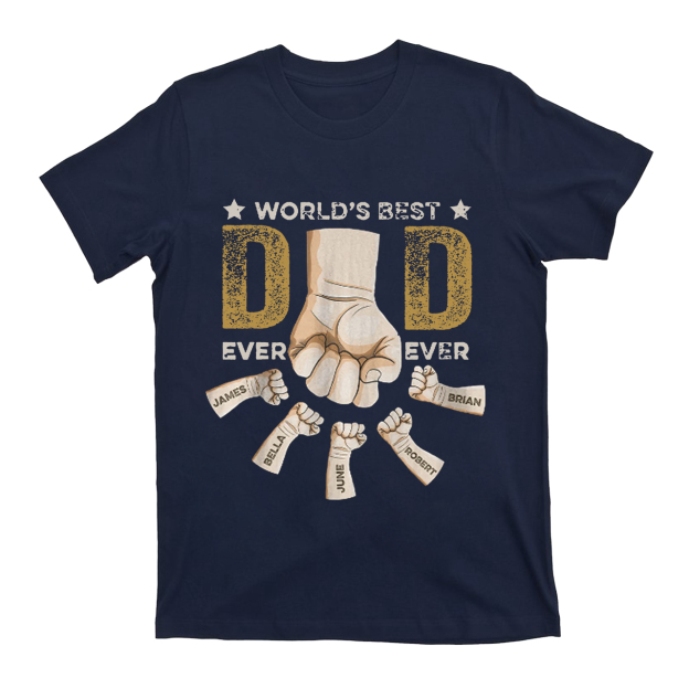 Best Dad Ever Ever PersonzalFather Funny Shirt