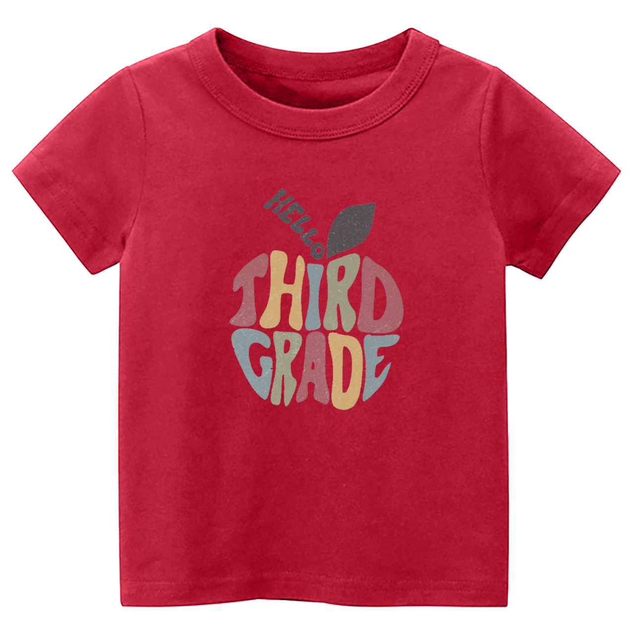 Personalized Hello Third Grade Back To School Toddler Shirts
