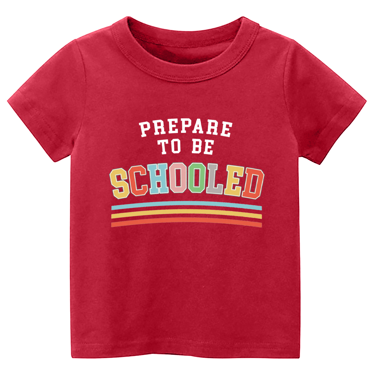 Prepare To Be Schooled Back To School Toddler Shirts