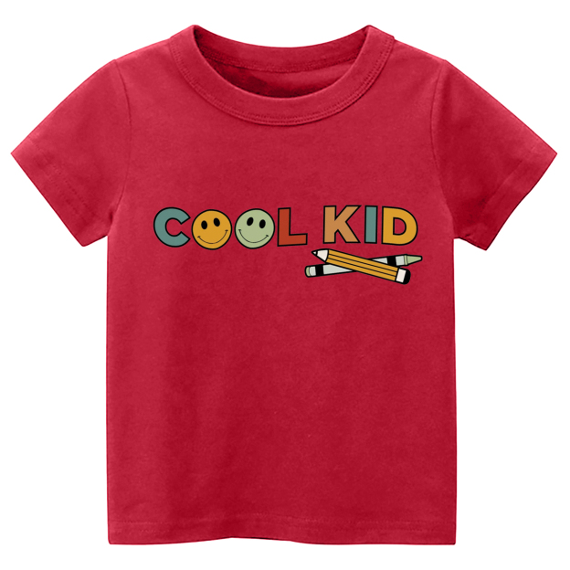 Cool Kid Back To School Toddler Shirts