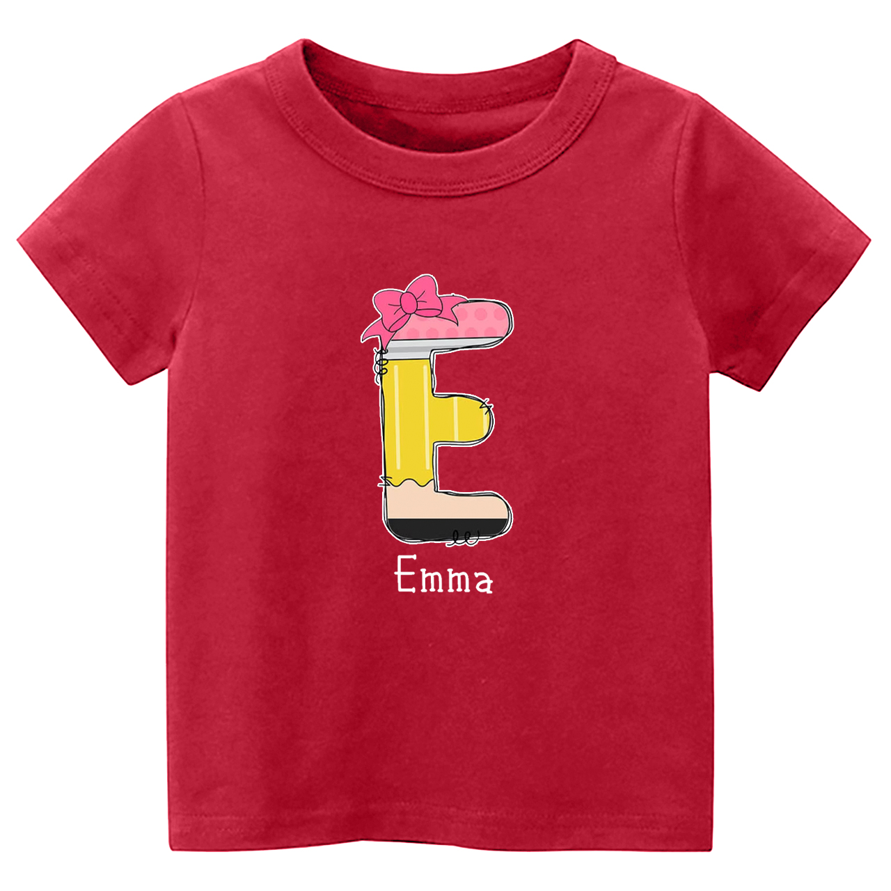 Custom Name Back To School Toddler Shirts