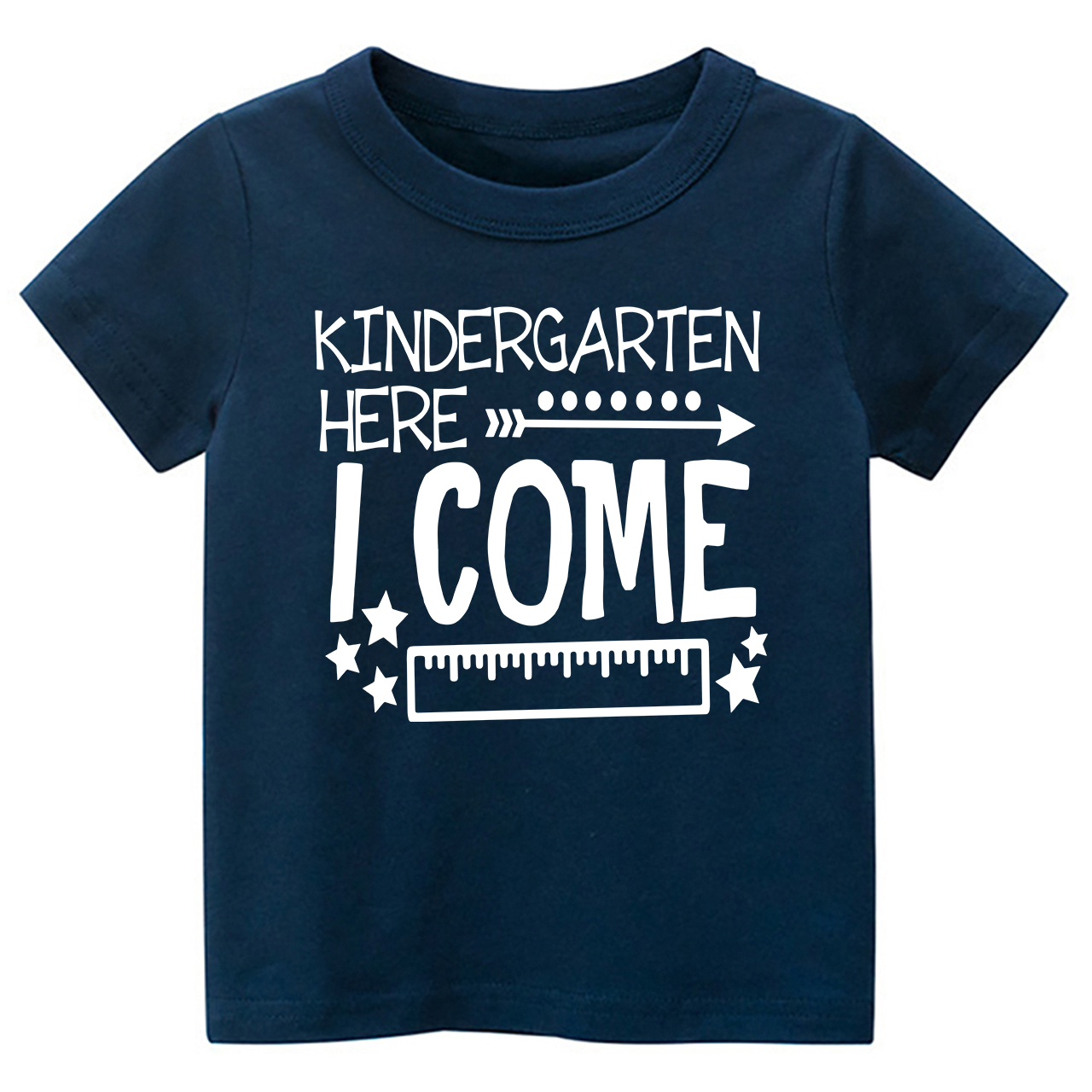 Kindergarten Here I Come Back To School Toddler Shirts
