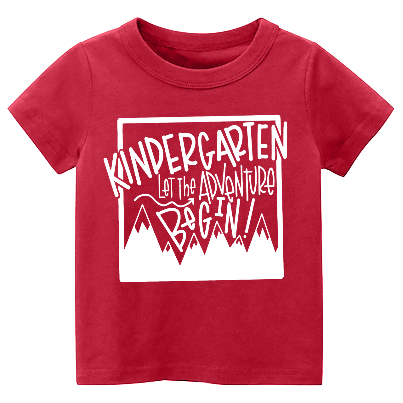 Kindergarten Let The Adventures Begin Back To School Toddler Shirts