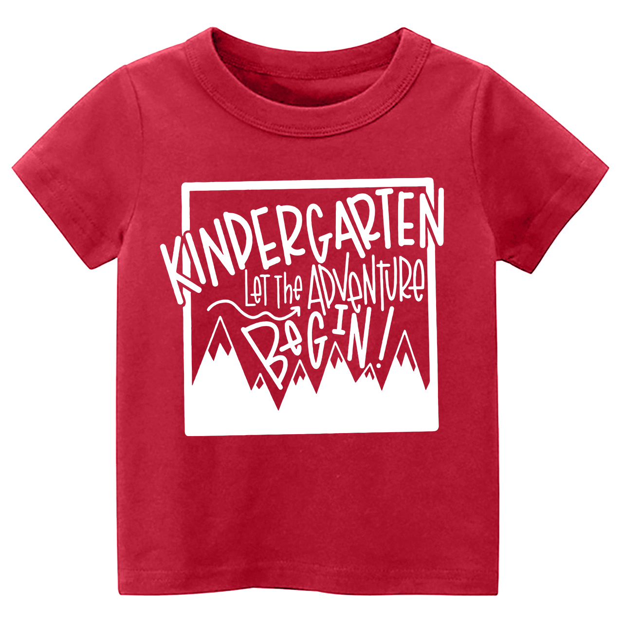 Kindergarten Let The Adventures Begin Back To School Toddler Shirts