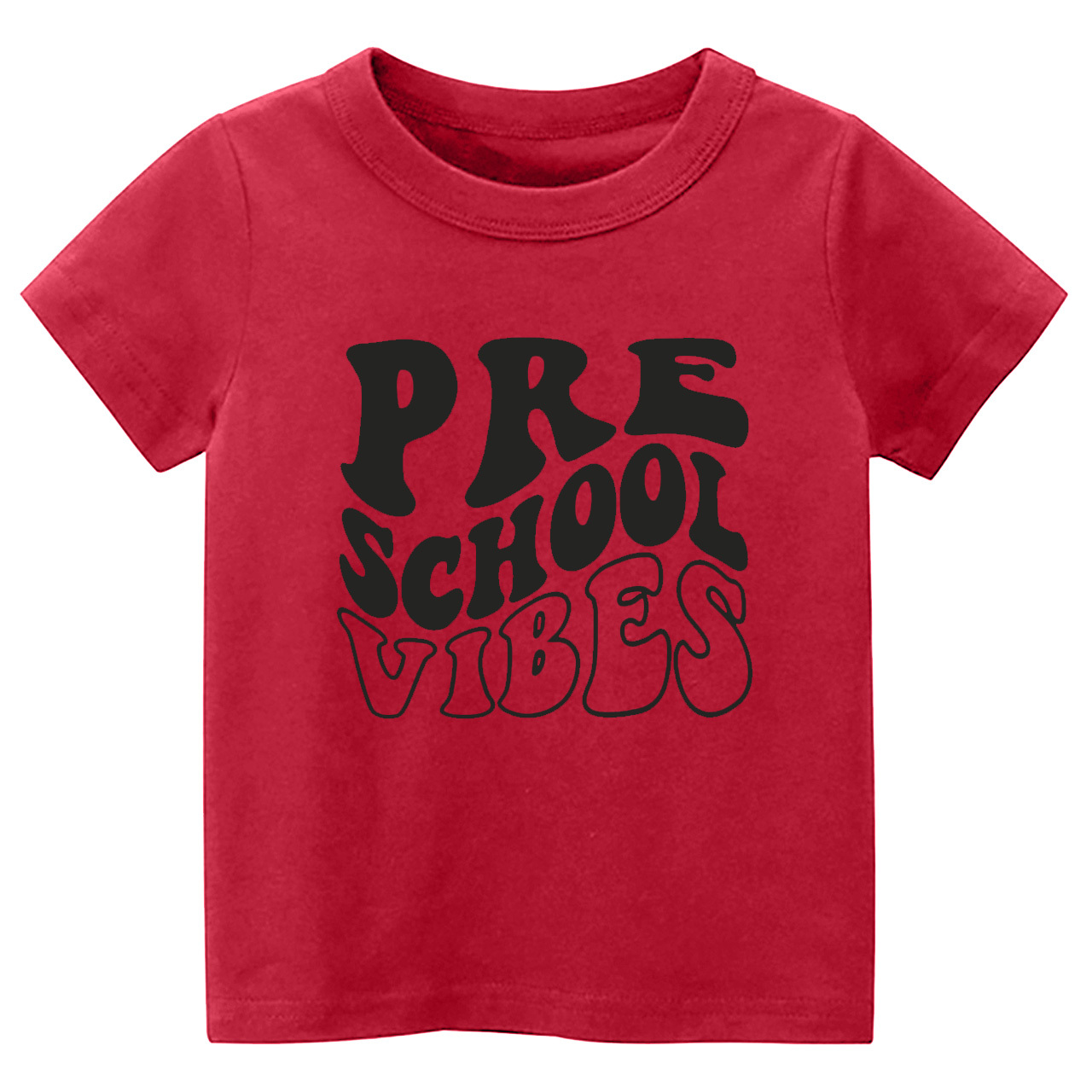 Back to School - Preschool Vibes Kids Shirts