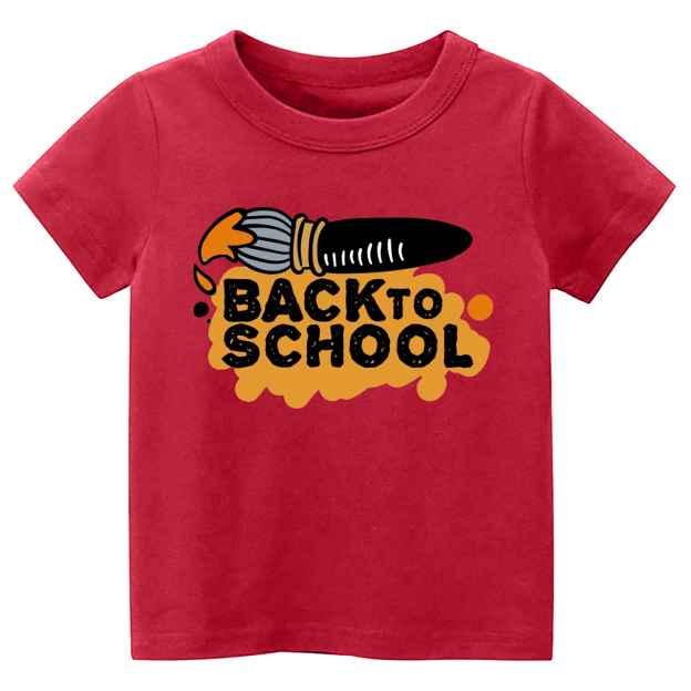 Back to School Pen And Ink Design Kids Shirts